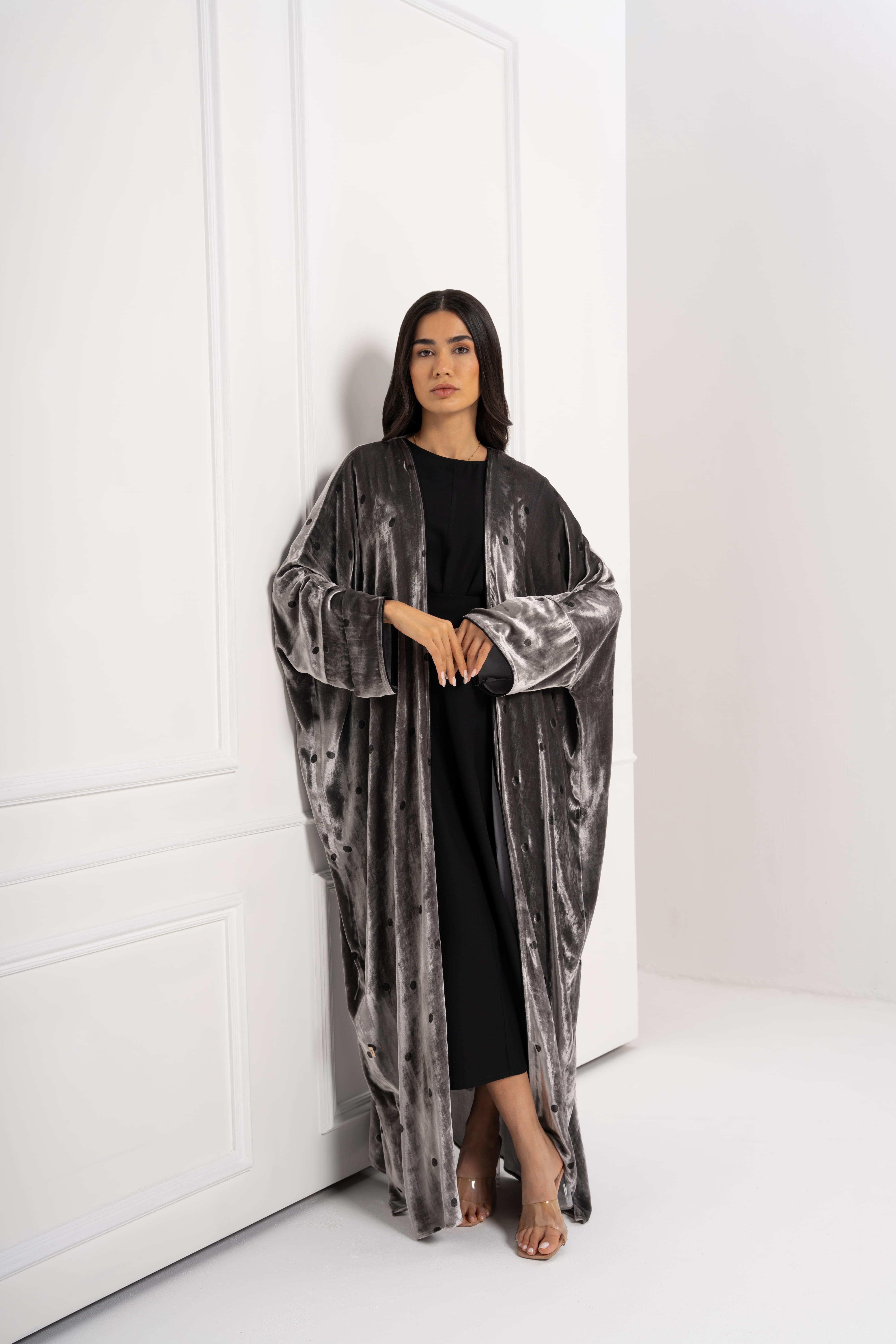 A25-56 Silver Bolka Dots