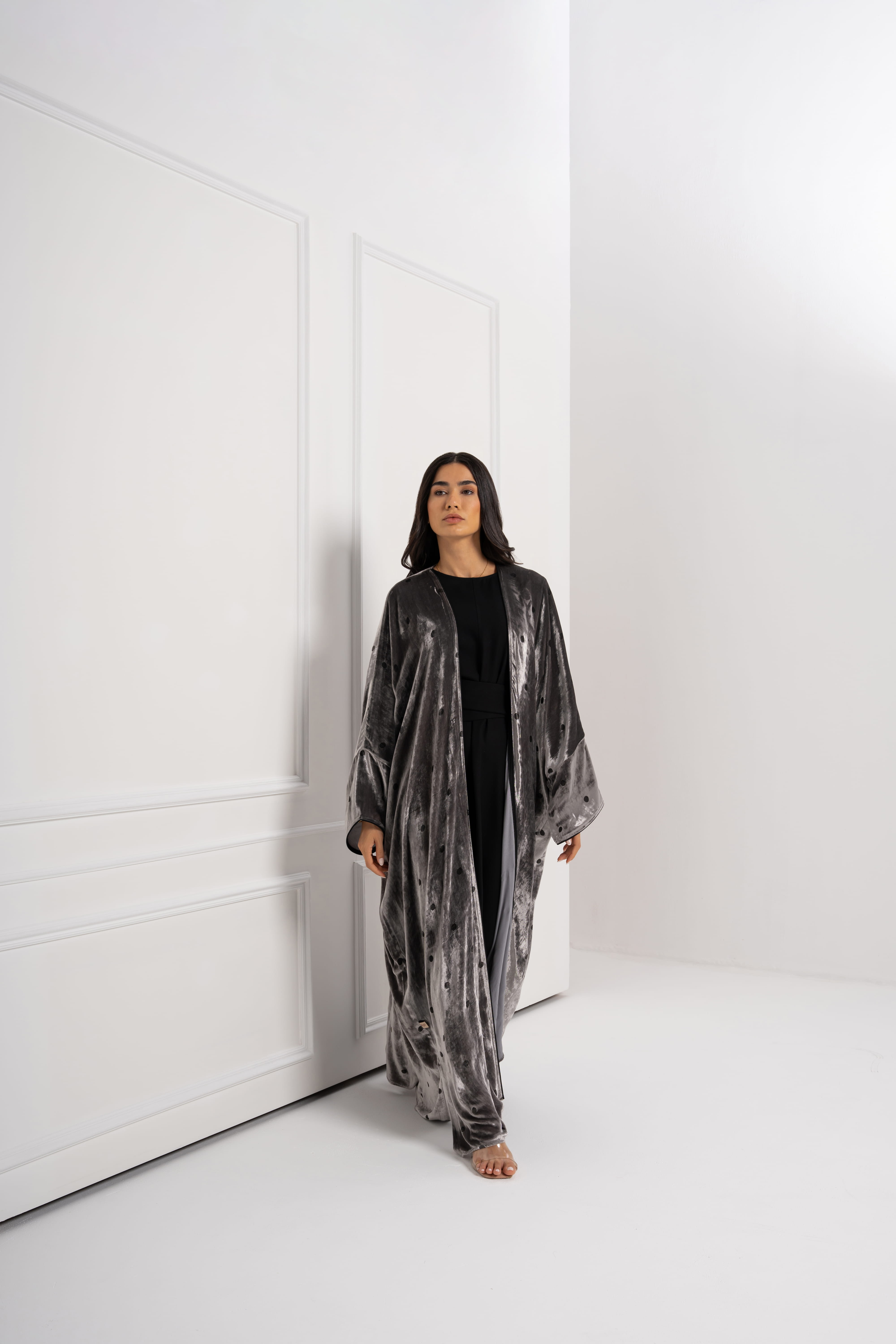 A25-56 Silver Bolka Dots