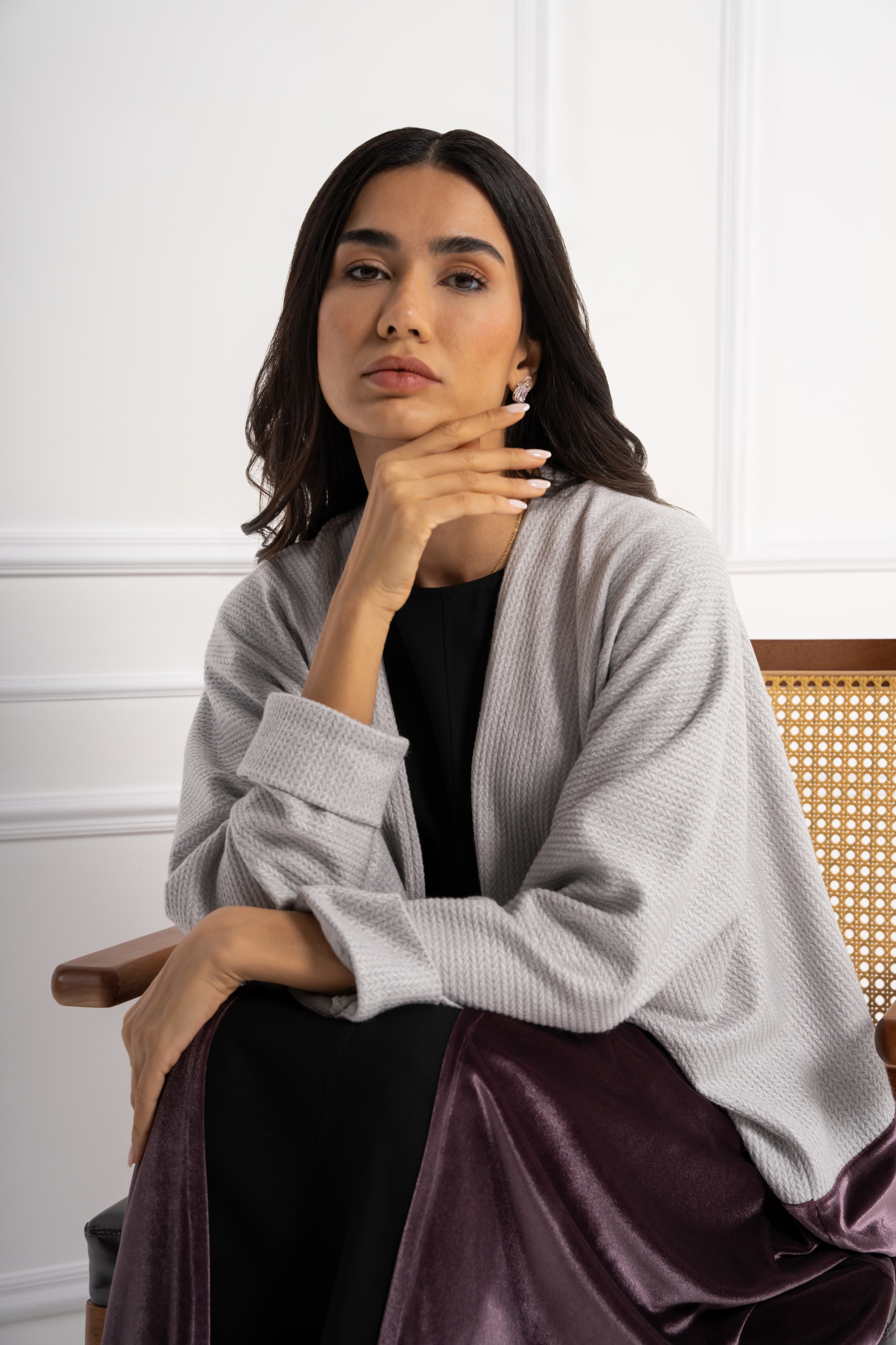 A25-40 Grey Purple Black