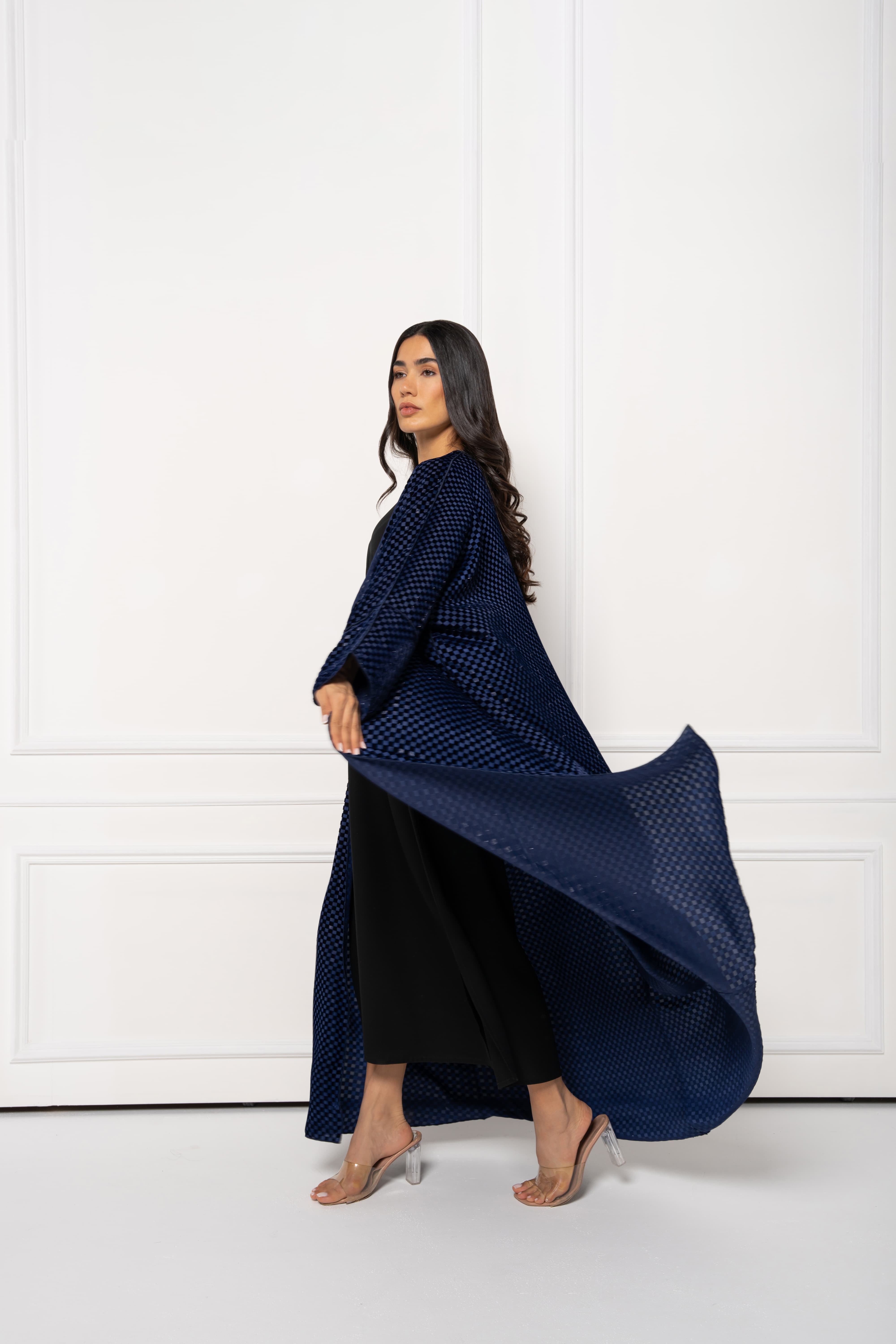 A25-47 Sequence Navy Blue Velvet