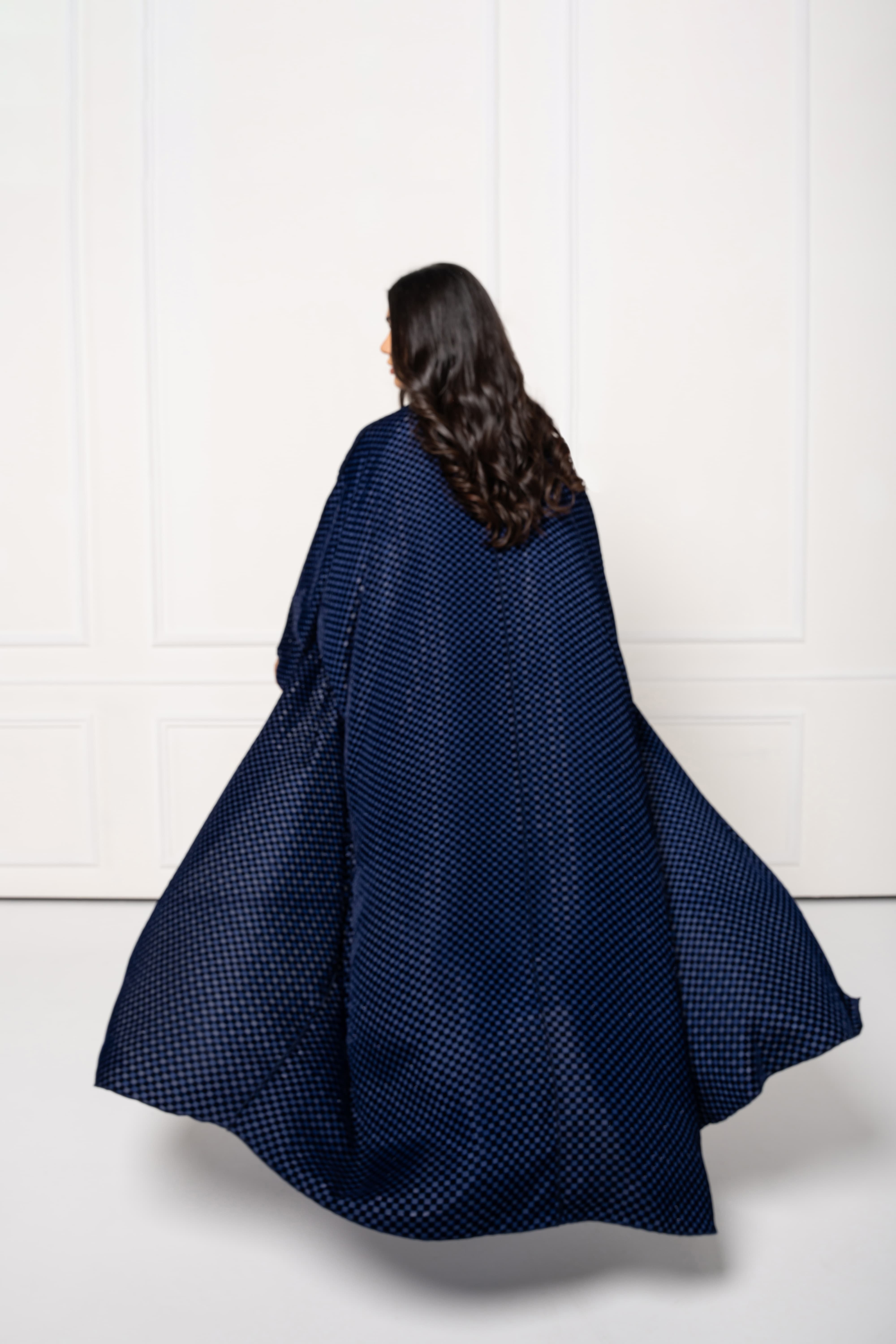 A25-47 Sequence Navy Blue Velvet