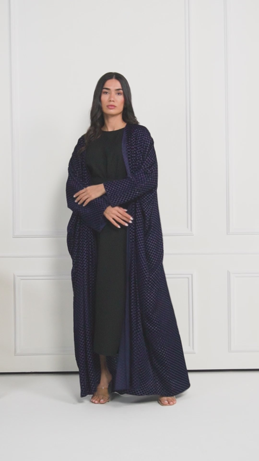A25-47 Sequence Navy Blue Velvet