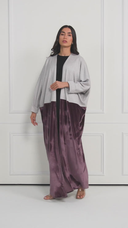 A25-40 Grey Purple Black